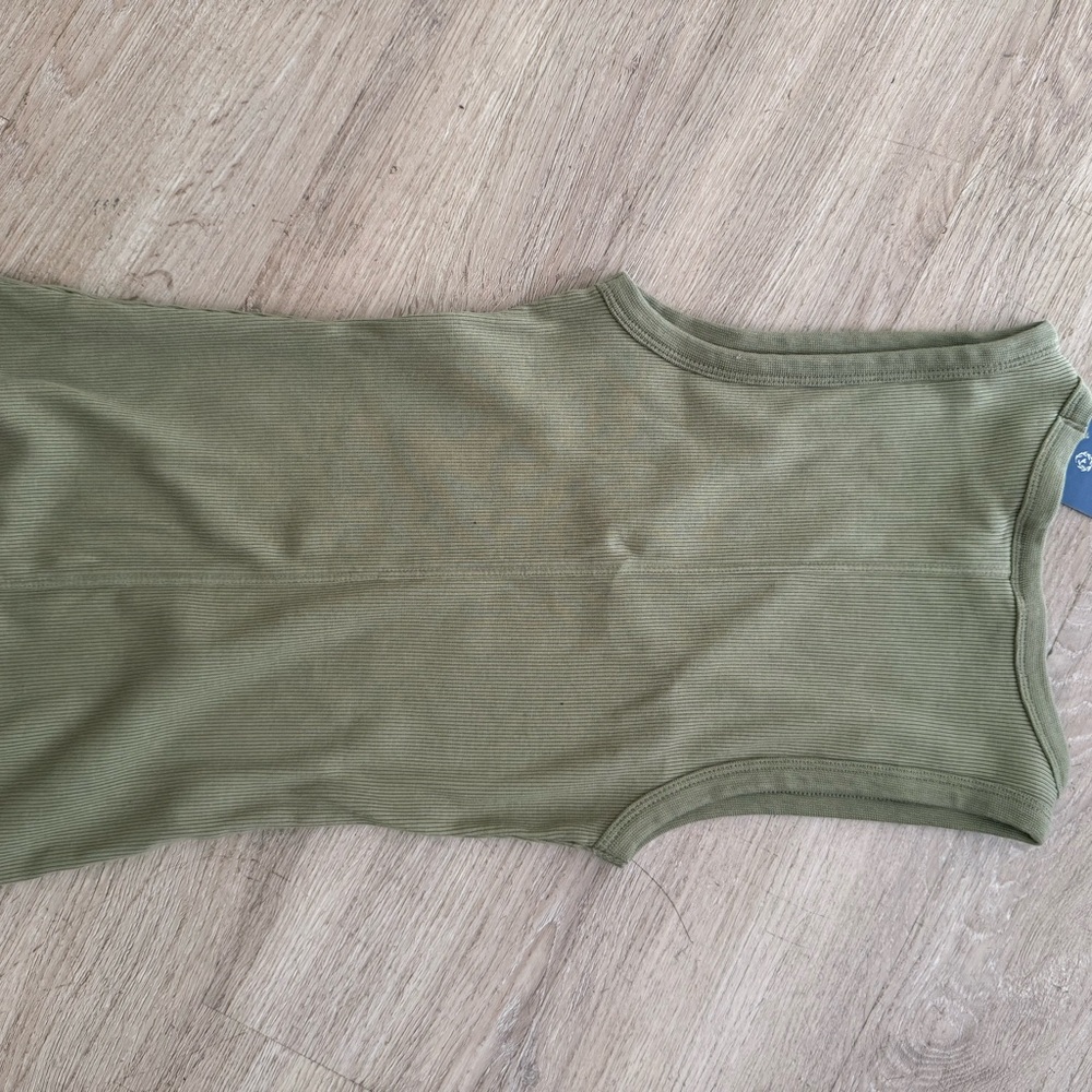 Universal Thread Sage Green Ribbed Tank - Picture 5 of 5